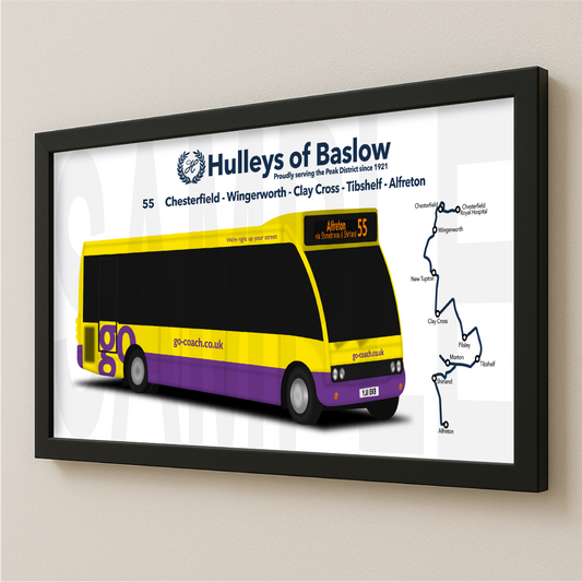 Hulleys of Baslow 55 / Go Coach Optare Solo