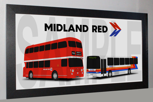 Midland Red Fleetline & B10